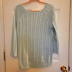 American Eagle light blue oversized women's sweater, size large